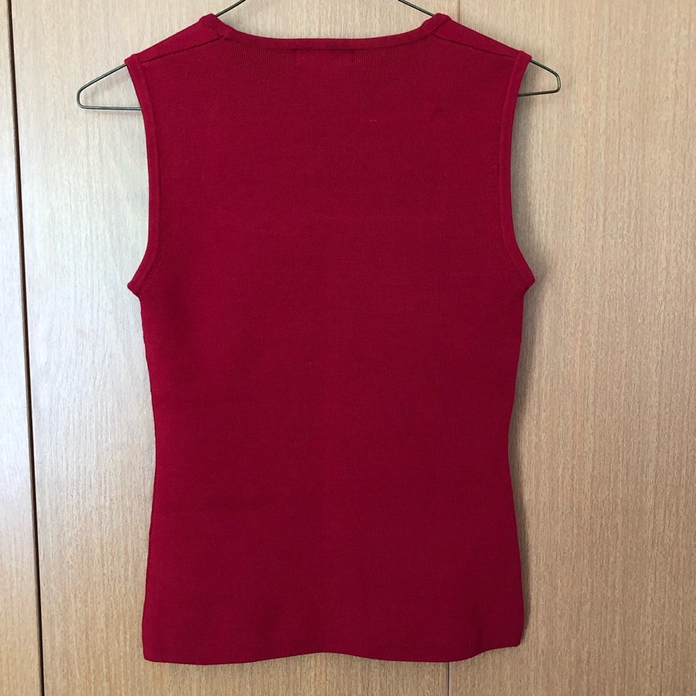Vintage Silk Knit Square Tank S - Picture 4 of 6